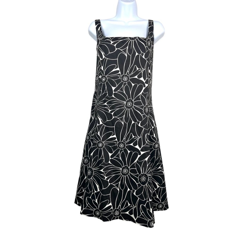 Lauren Ralph Lauren sleeveless floral minimalist A line dress sz 16‎
